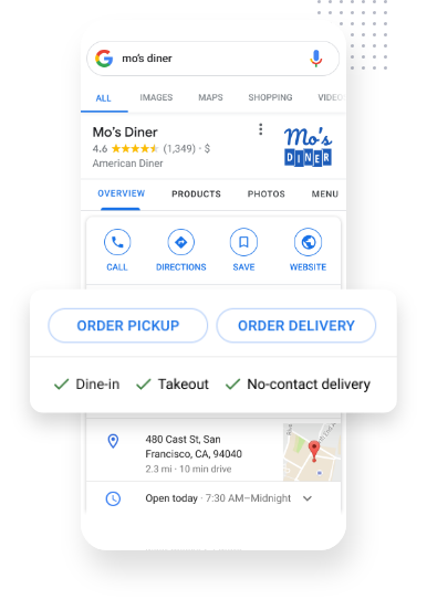 google food ordering