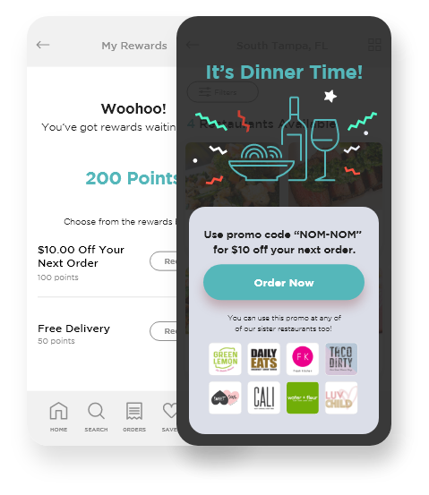 Cross promote concepts and create multi-brand loyalty