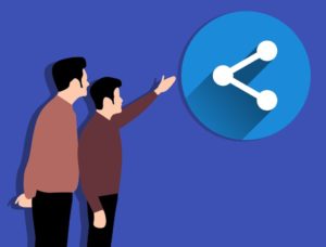 People sharing technology — connected restaurant technology stack