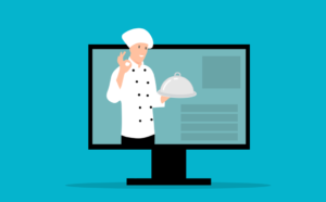 Chef on screen — digital ordering is here to stay post-pandemic